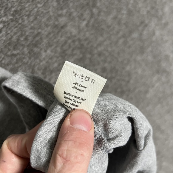 Tracksmith Turkey Trot Shirt Mens Small Gray Tank Top Running Made USA - Picture 8 of 11